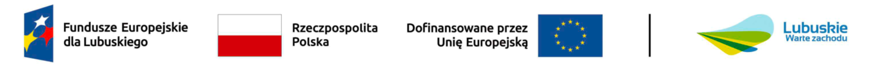 Logotypy Fundusze europejskie, Rzeczpospolita Polska, Dofinansowane przez Unię Europejską